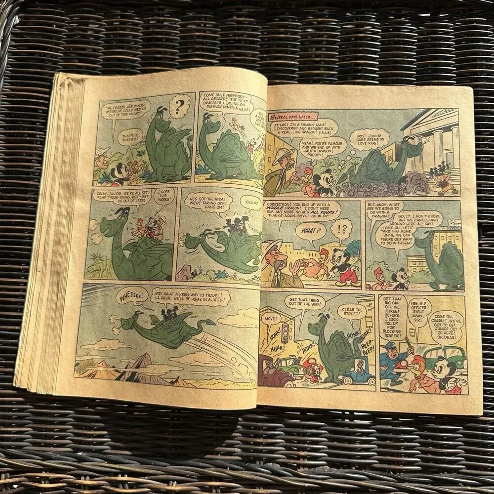 Woody Woodpecker's Back to School  No. 6 1957 Dell‎ Comic